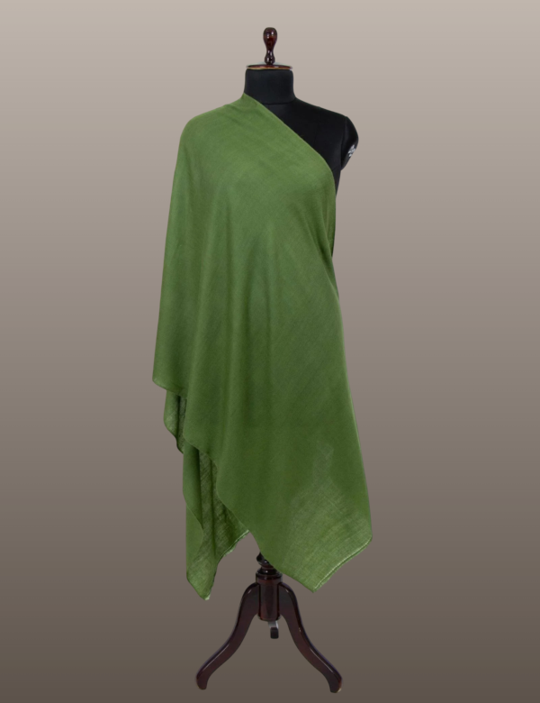 Dingley Green Solid Pashmina